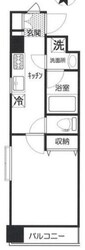 カナール中村橋の物件間取画像